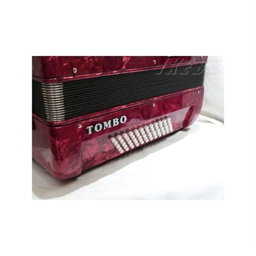 TOMBO (在庫限り！旧価格特価)(アコーディオン専門店・出荷前検品発送)(おしゃれアコーディオン教本付)TOMBO トンボ アコーディオン 入門向け ピアノ式 34鍵盤 中型 60ベース GT-60B PRP+レインカバーセット【雨の日アコーディオンレインカバーセット】 画像4