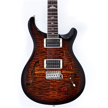 P.R.S. SE Custom 22 Semi-Hollow Quilt (Black Gold Sunburst)【限定生産モデル】 画像9