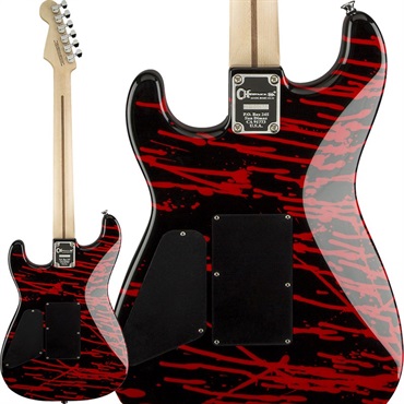 Charvel Warren DeMartini Signature Pro-Mod Blood and Skull (Blood and Skull/Maple) 画像1