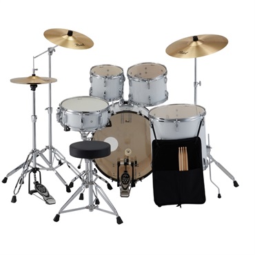 Pearl RS525SCWN/C #33 [ROADSHOW シンバル付ドラムフルセット- ピュアホワイト] 画像1