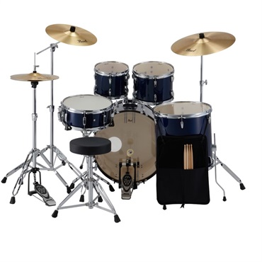 Pearl ROADSHOW シンバル付ドラムフルセット- ロイヤルブルーメタリック [RS525SCWN/C #743]【お取り寄せ品】 画像1