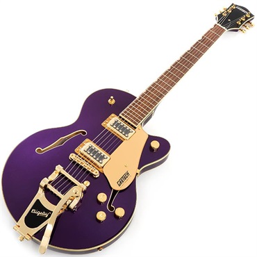 GRETSCH G5655TG Electromatic Center Block Jr. Single-Cut with Bigsby and Gold Hardware (Amethyst/Laurel) 画像1