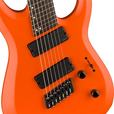 Jackson Pro Plus Series DK Modern HT7 MS (Satin Orange Crush/Ebony) 画像3