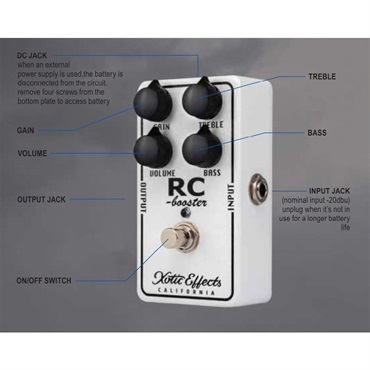 Xotic RC Booster Classic (RCB-CL) （アールシーブースター クラシック エキゾティック） 画像4