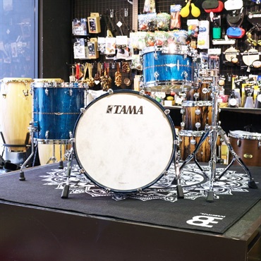 TAMA 大幅値下げしました！STAR Maple 3pc kit [20BD，14FT，12TT] - Ocean Blue Curly Maple 【シングルタムスタンドサービス！】 画像2