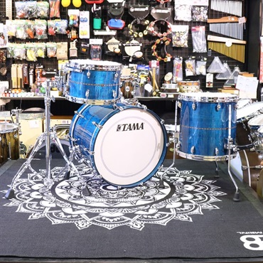 TAMA 大幅値下げしました！STAR Maple 3pc kit [20BD，14FT，12TT] - Ocean Blue Curly Maple 【シングルタムスタンドサービス！】 画像4