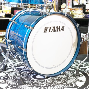 TAMA 大幅値下げしました！STAR Maple 3pc kit [20BD，14FT，12TT] - Ocean Blue Curly Maple 【シングルタムスタンドサービス！】 画像8
