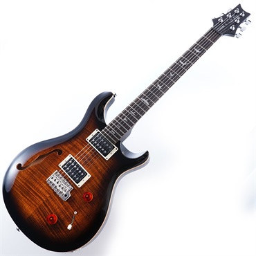 P.R.S. SE Custom 22 Semi-Hollow (Black Gold Burst) 画像1