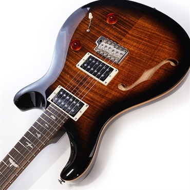 P.R.S. SE Custom 22 Semi-Hollow (Black Gold Burst) 画像5