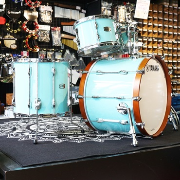 YAMAHA Recording Custom 4pc Drum Set [RBP6F3SFG + RBB2216SFG] 【BD22、FT16、TT12&10 / SFG:サーフグリーン】 画像1