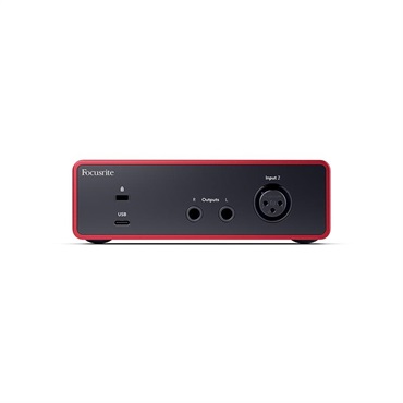 Focusrite Scarlett Solo Studio gen4 (Cubase LE付属)(コンデンサーマイク/ヘッドフォン/マイクケーブル付属・スタジオパック)(2in2out・USB-C オーディオインターフェイス)(フォーカスライト)(スカーレット)(4th Gen) 画像4