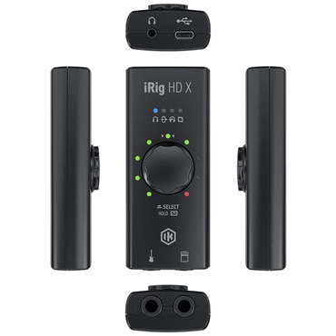 IK Multimedia iRig HD X(モバイル・ギター向けUSB-Cオーディオインターフェイス)(アイケーマルチメディア)(アイリグ)(DTM) 画像1