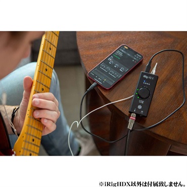 IK Multimedia iRig HD X(モバイル・ギター向けUSB-Cオーディオインターフェイス)(アイケーマルチメディア)(アイリグ)(DTM) 画像4