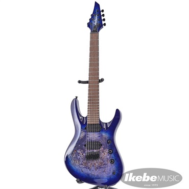 Jackson Pro Series Chris Broderick Soloist HT7P Transparent Blue 【特価】 画像1