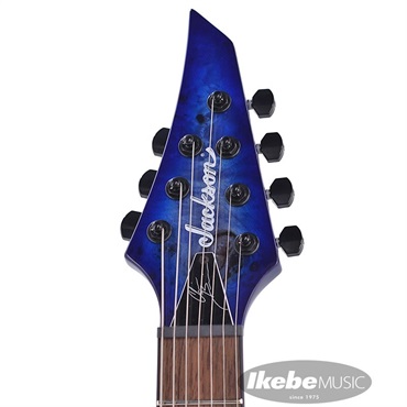 Jackson Pro Series Chris Broderick Soloist HT7P Transparent Blue 【特価】 画像3