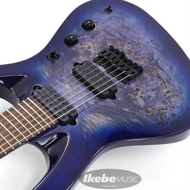 Jackson Pro Series Chris Broderick Soloist HT7P Transparent Blue 【特価】 画像8