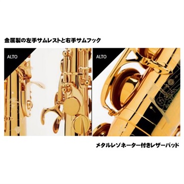 Selmer Paris アルトサックス セルマー Signature シグネチャー DARK SL(ダークシグネチャーラッカー) 【調整&セットアップ後出荷】【5年間キーバランス調整無料】 画像3
