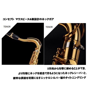 Selmer Paris テナーサックス セルマー Signature シグネチャー DARK SL(ダークシグネチャーラッカー) 【調整&セットアップ後出荷】【5年間キーバランス調整無料】 画像1