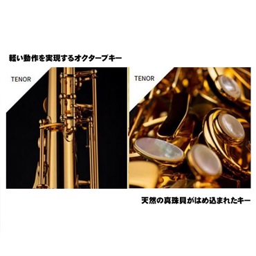 Selmer Paris テナーサックス セルマー Signature シグネチャー DARK SL(ダークシグネチャーラッカー) 【調整&セットアップ後出荷】【5年間キーバランス調整無料】 画像2