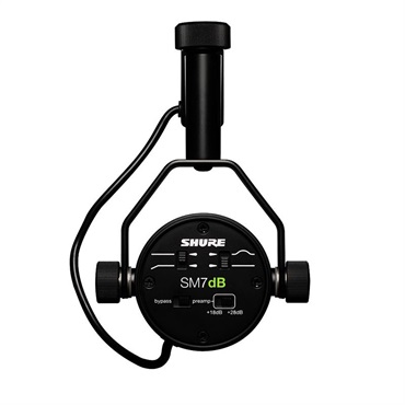 SHURE 【数量限定アクセサリーボーナス キャンペーン！】SM7dB + Shure by Gator SH-SM7LWCASE【数量限定・専用ケースプレゼント！】(国内正規品2年保証)(シュア)(プリアンプ内蔵ダイナミックマイク)(配信・ボーカル定番) 画像4