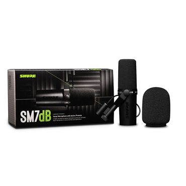 SHURE 【数量限定アクセサリーボーナス キャンペーン！】SM7dB + Shure by Gator SH-SM7LWCASE【数量限定・専用ケースプレゼント！】(国内正規品2年保証)(シュア)(プリアンプ内蔵ダイナミックマイク)(配信・ボーカル定番) 画像5