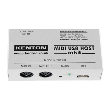 KENTON (メーカー直送品)MIDI USB HOST Mk3 画像3