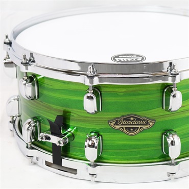 TAMA WBSS65-LSO [Starclassic Walnut/Birch Snare Drum 14''×6.5'' - Lacquer Shamrock Oyster] 画像5