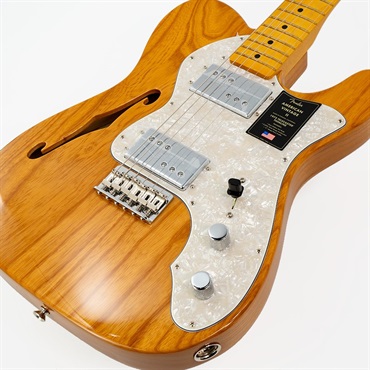 Fender USA American Vintage II 1972 Telecaster Thinline (Aged Natural/Maple) 【The Spring Summer 2026 Campaign】 画像9