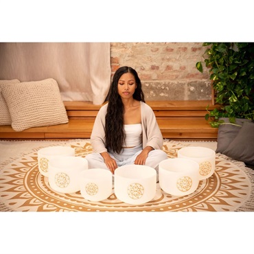 MEINL SOLCSBSET [Sonic Energy Solfeggio Crystal Singing Bowl Set] 画像1