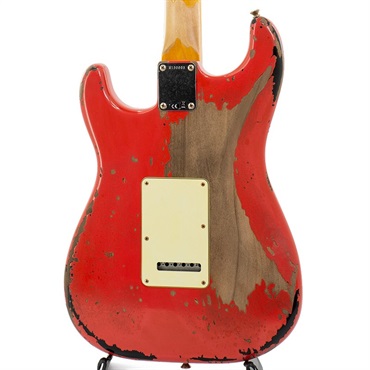 Fender Custom Shop Artist Collection Michael Landau Signature 1963 Stratocaster Relic Fiesta Red over 3 Color Sunburst 【R130003】 画像7
