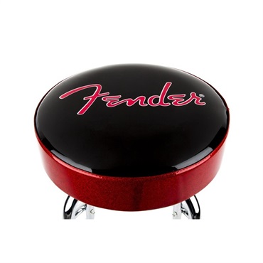 Fender USA 【夏のボーナスセール】 Fender Red Sparkle Logo Barstool， Black and Red Sparkle 24 [9192022004] 画像2