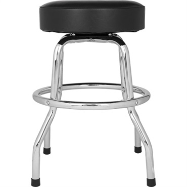 Fender USA 【生産完了品】Fender Custom Shop Chevron Logo Barstool， Black/Chrome 24 [9192022005] 画像2
