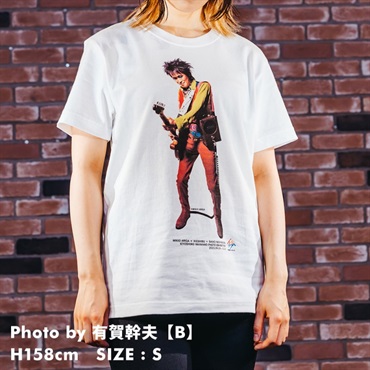 Ikebe Original 忌野清志郎 フォトプリントTシャツ Photo by 有賀幹夫 B - L【受注受付は終了致しました】 画像3
