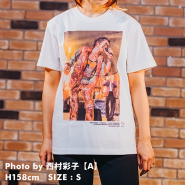 Ikebe Original 忌野清志郎 フォトプリントTシャツ Photo by 西村彩子 A - XL【受注受付は終了致しました】 画像1