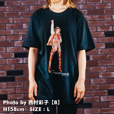Ikebe Original 忌野清志郎 フォトプリントTシャツ Photo by 西村彩子 B - XL【受注受付は終了致しました】 画像3