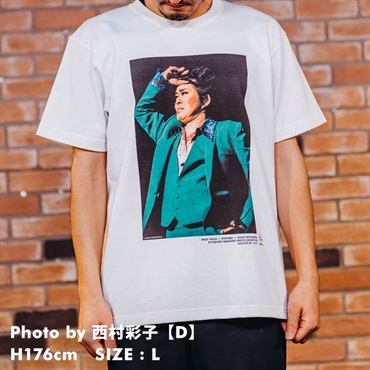 Ikebe Original 忌野清志郎 フォトプリントTシャツ Photo by 西村彩子 D - M【受注受付は終了致しました】 画像1