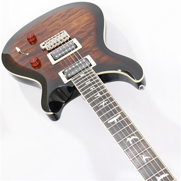 P.R.S. SE Custom 24 Quilt (Black Gold Burst) 画像4