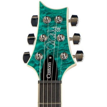 P.R.S. SE Custom 24 Quilt (Turquoise) 画像5