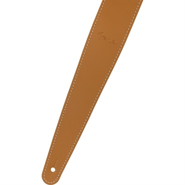 Fender USA 【夏先取り大特価セール】2 Essentials Leather Strap (Tan) [0990642120] 画像1