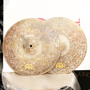 MEINL Byzance Extra Dry Medium Hihats 13 [B13EDMH/728g/1234g] [2023 MEINL FACTORY TOUR 選定品] 画像1