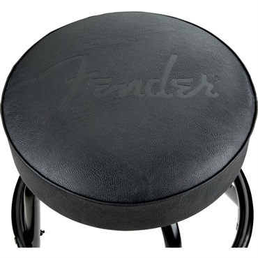 Fender USA Fender Embossed Black Logo Barstool Black/Black 24 (9192022001) 画像1