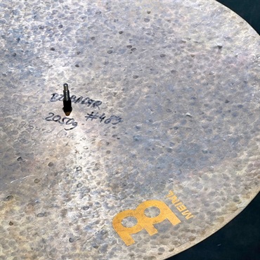 MEINL R&D Prototype Byzance Dark Big Apple Dark Flat Ride 22 [B22BADFR][2060g][2023 MEINL FACTORY TOUR 選定品] 画像5