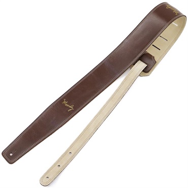 Moody Leather-Suede 2.5inch Standard Tail [Dark Chocolate-Cream] 画像1