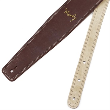 Moody Leather-Suede 2.5inch Standard Tail [Dark Chocolate-Cream] 画像3
