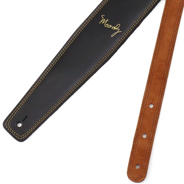 Moody Leather-Suede 2.5inch Standard Tail [Black-Tobacco] 画像3