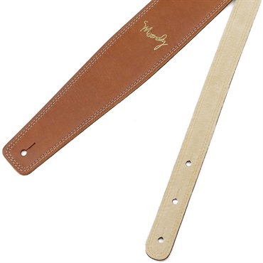 Moody Leather-Suede 2.5inch Standard Tail [Light Brown-Cream] 画像3