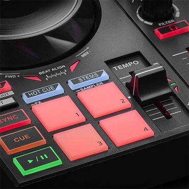 HERCULES DJCONTROL INPULSE 200 MK2 【Serato DJ lite対応DJコントローラー】(ハーキュリーズ) 画像3