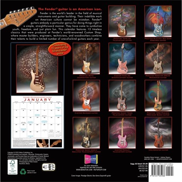 Fender USA 【夏先取り大特価セール】2024 Fender Custom Shop Calendar [9190170000] 画像1