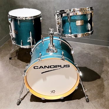 CANOPUS 刃II (YAIBA II) Bop 3 Piece Kit [Indigo Matt LQ]【シングルタムホルダー付属】 画像5