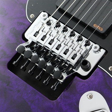 Charvel Marco Sfogli Signature Pro-Mod So-Cal Style 1 HSS FR CM QM (Transparent Purple Burst/Caramelized Maple) 画像5